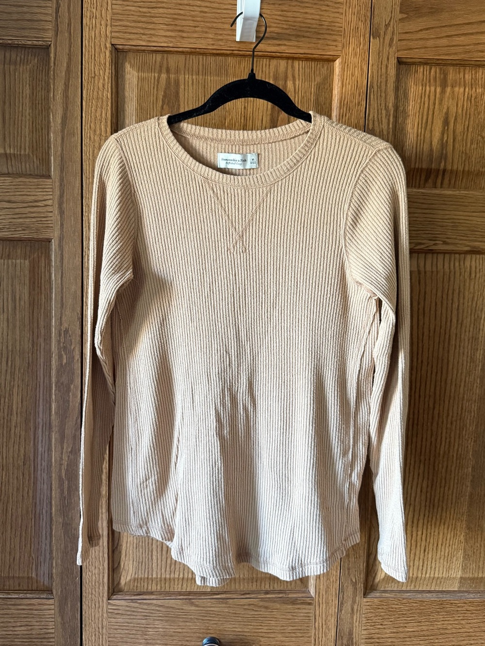 Abercrombie & Fitch Ribbed Long-Sleeve Tee